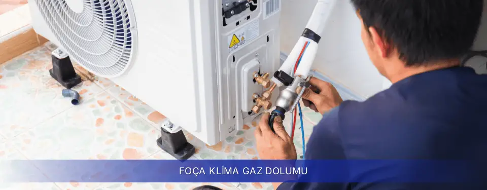 Foça İlçemi Samsung Klima Gaz Dolumu